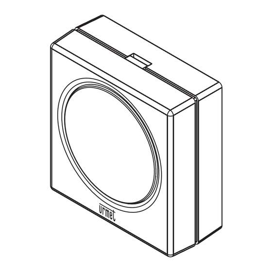 Urmet 1083/85 Manuel D'installation Et D'utilisation