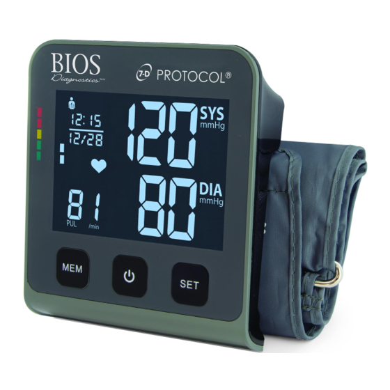 BIOS Diagnostics BD353 Mode D'emploi