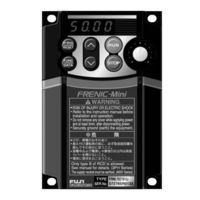 Fuji Electric FRENIC-Mini FRN4.0C1S-4 Manuel D'instructions