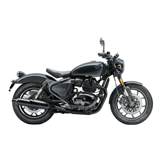 Royal Enfield SHOTGUN 650 Manuel Du Propriétaire