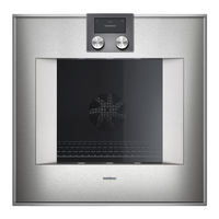 Gaggenau BO 421 Notice D'utilisation