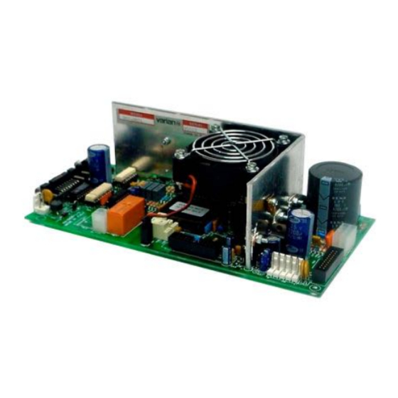 Varian Turbo-V 550 Mode D'emploi