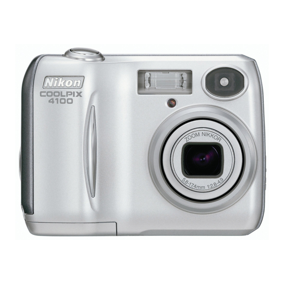 Nikon COOLPIX 4100 Mode D'emploi