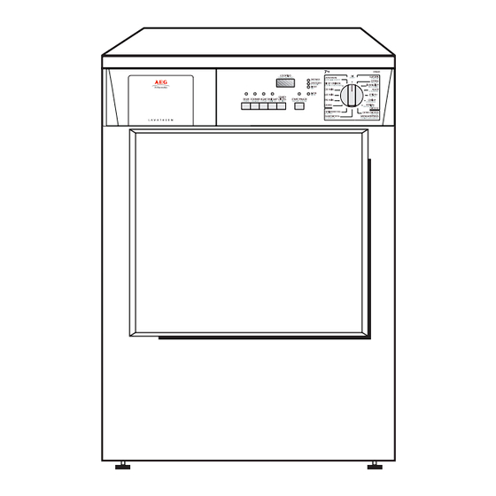 Electrolux AEG LAVATHERM T37840 Mode D'emploi