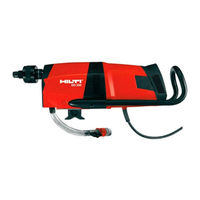 Hilti DD-HD 30 Mode D'emploi Original