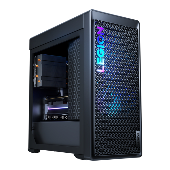 Lenovo Legion Tower 5i Guide D'utilisation