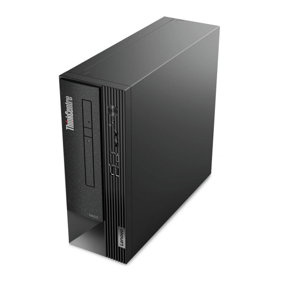 Lenovo ThinkCentre neo 50t Gen 3 Guide D'utilisation