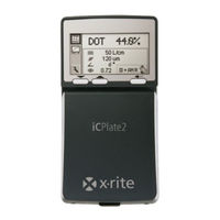 X-Rite iCPlate2 Guide De L'utilisateur