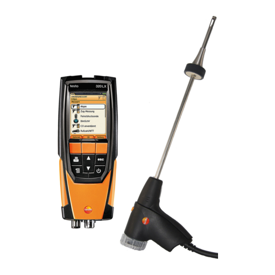 TESTO 320 Mode D'emploi