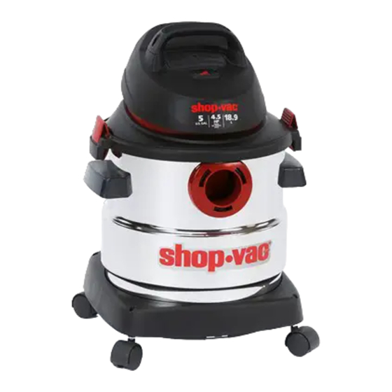 Shop-Vac SS11 Serie Manuel D'utilisation