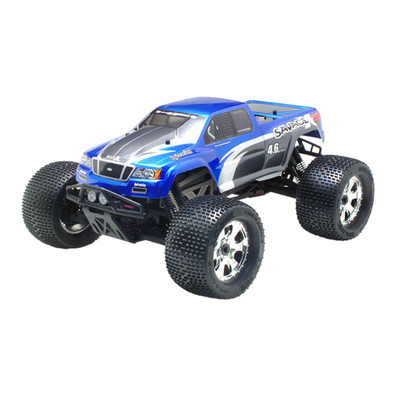 HPI Racing savage SS 4.6 Big Block Manuel De Montage