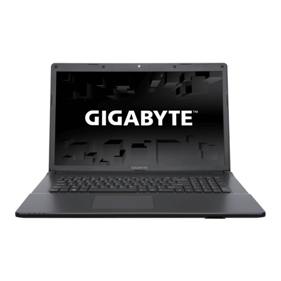 Gigabyte P17 Mode D'emploi