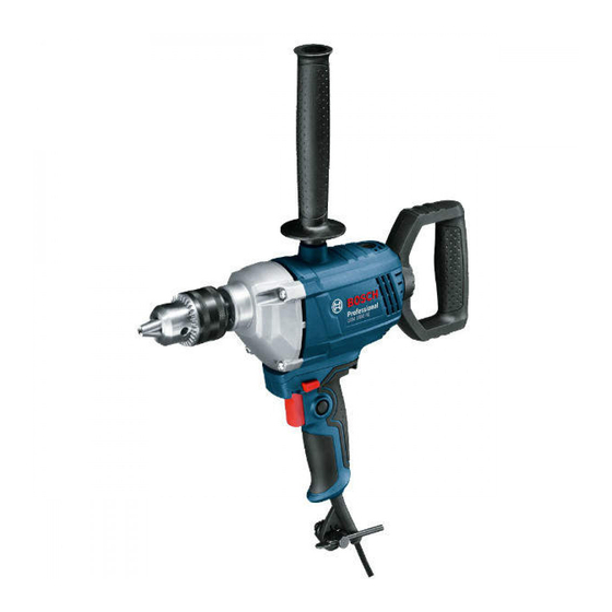 Bosch GBM 1600 RE Professional Notice Originale