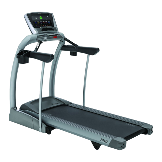 Vision Fitness TF40 Manuel Du Propriétaire