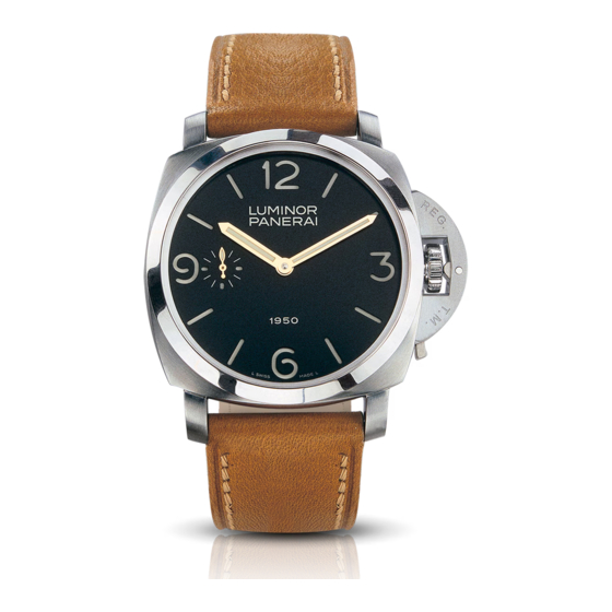 Panerai 1950 Mode D'emploi