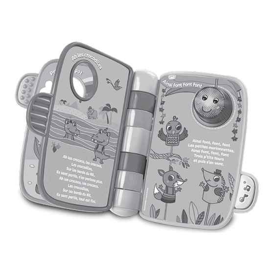 VTech baby P'tit livre enchante Manuel D'utilisation