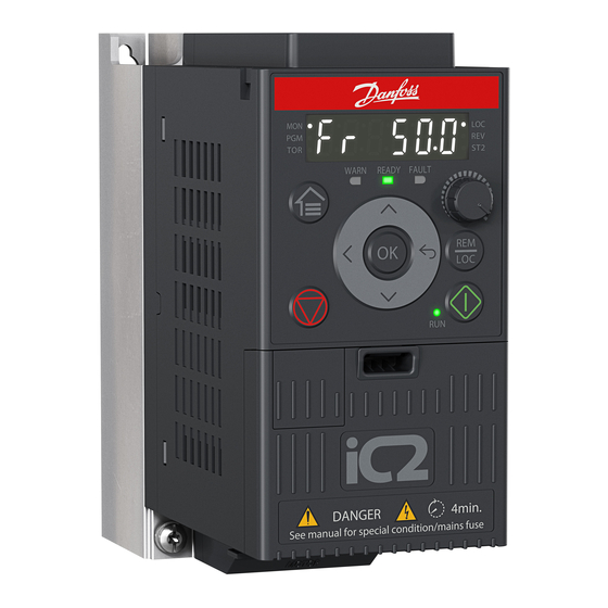 Danfoss iC2-Micro Guide D'application