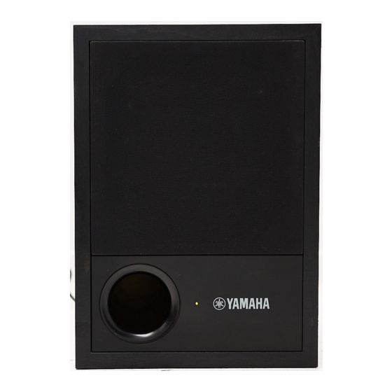Yamaha SW10 Mode D'emploi