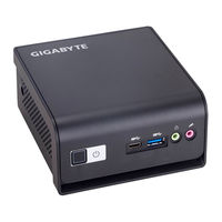 Gigabyte Ultra Compact PC Kit Guide De Démarrage Rapide