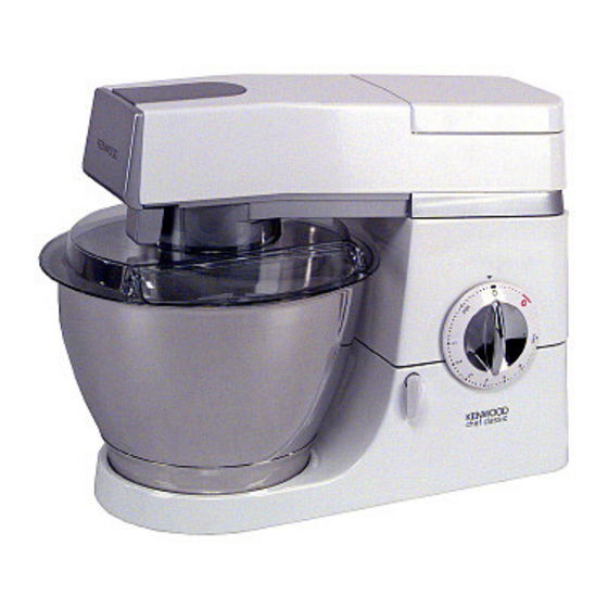 Kenwood Chef KM410 Mode D'emploi