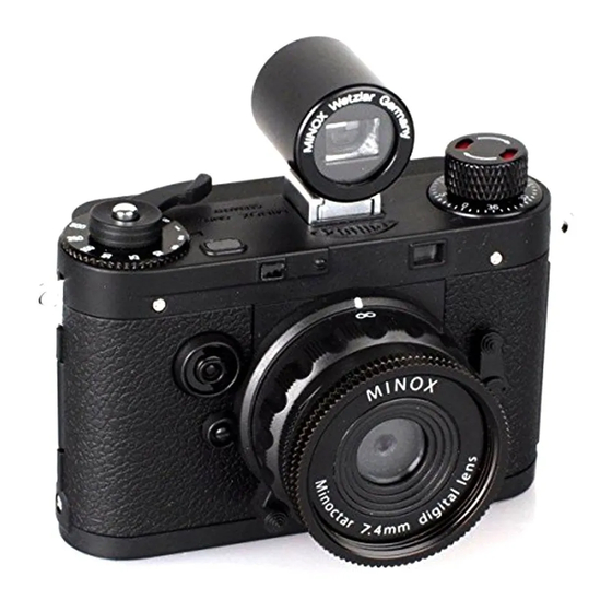 Minox DIGITAL CLASSIC CAMERA 14.0 Manuels