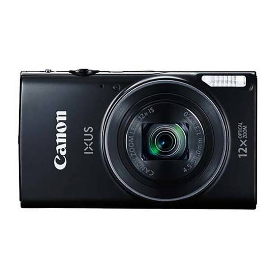 Canon IXUS 275 HS Guide D'utilisation