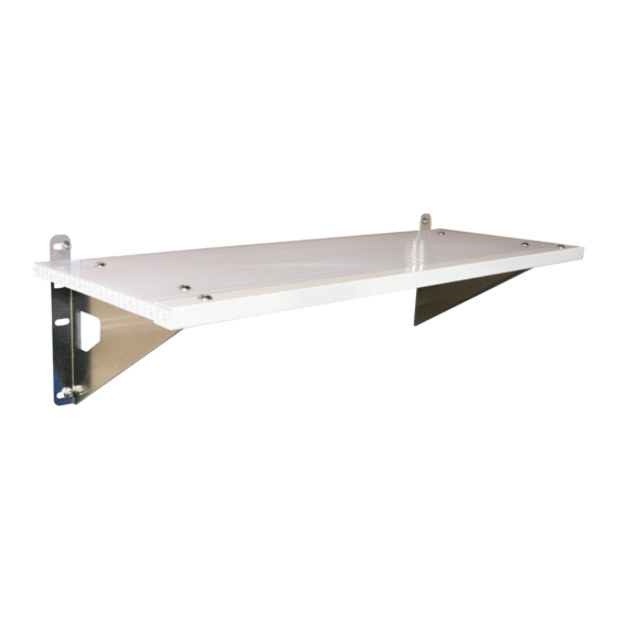 Palram CANOPIA Skylight 4x6/1.2x1.8 Instructions De Montage