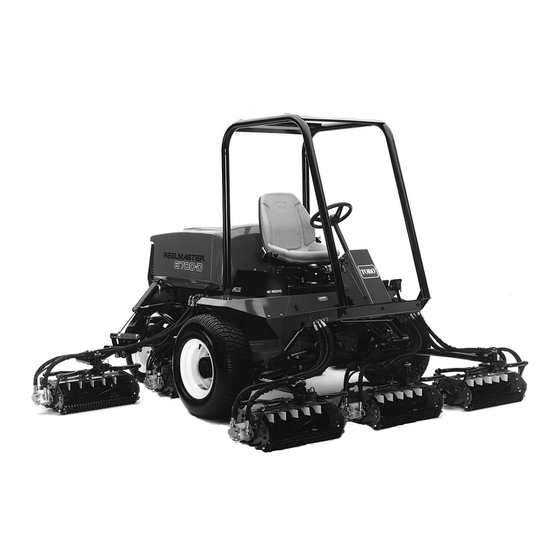 Toro REELMASTER 6700-D Notice D'utilisation