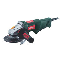 Metabo W 7-125 Quick Mode D'emploi