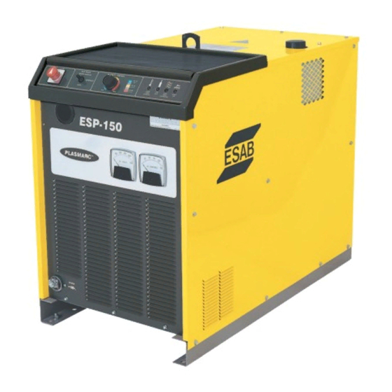 ESAB ESP-150 Manuel D'instruction
