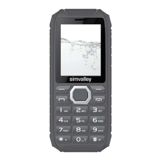 Simvalley Mobile XT-690 Manuels