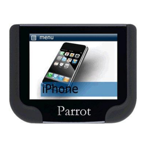 Parrot MKi9200 Guide Utilisateur