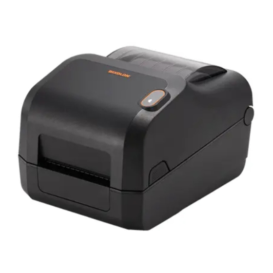 BIXOLON XD3-40t Serie Mode D'emploi