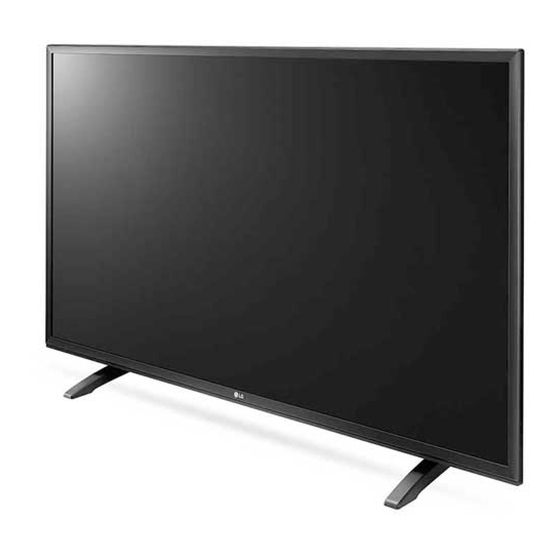 LG 32LH500D Mode D'emploi