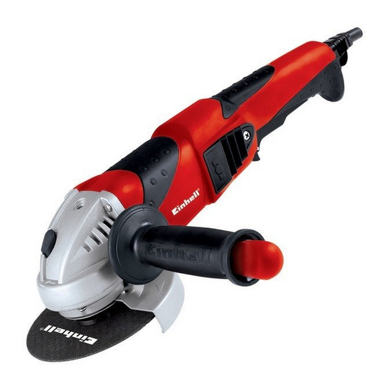 EINHELL RT-AG 125 Mode D'emploi