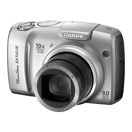 Canon PowerShot SX110 IS Guide D'utilisation