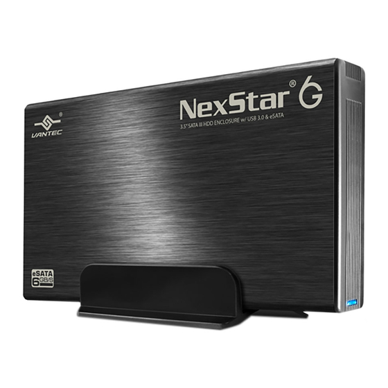 Vantec NexStar 6G Guide D'installation
