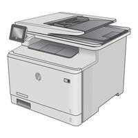 HP Color LaserJet Pro MFP M477 Mode D'emploi