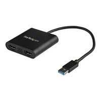 StarTech USB32HD2 Mode D'emploi