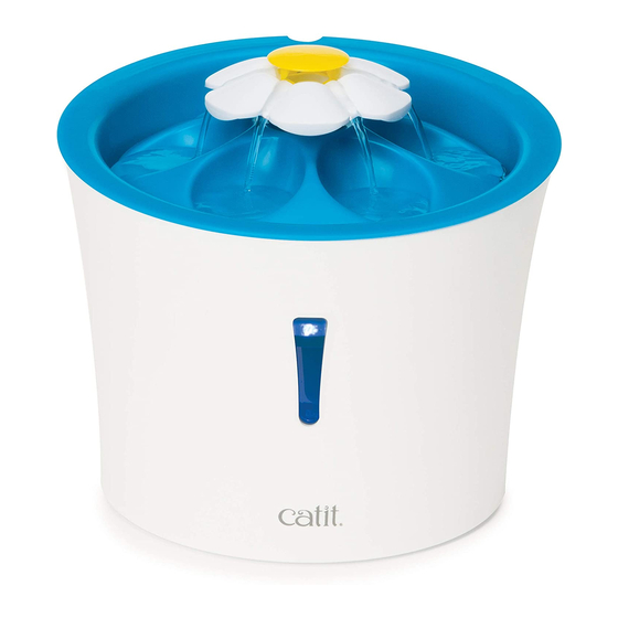 Catit FLOWER FOUNTAIN Guide De L'utilisateur