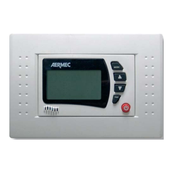 AERMEC FMT 20 AW Manuel D'utilisation Et D'installation