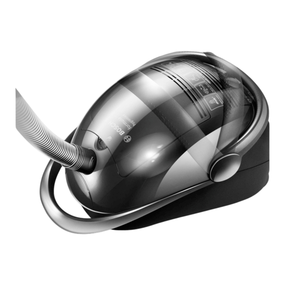 Bosch BSG7 Notice D'utilisation