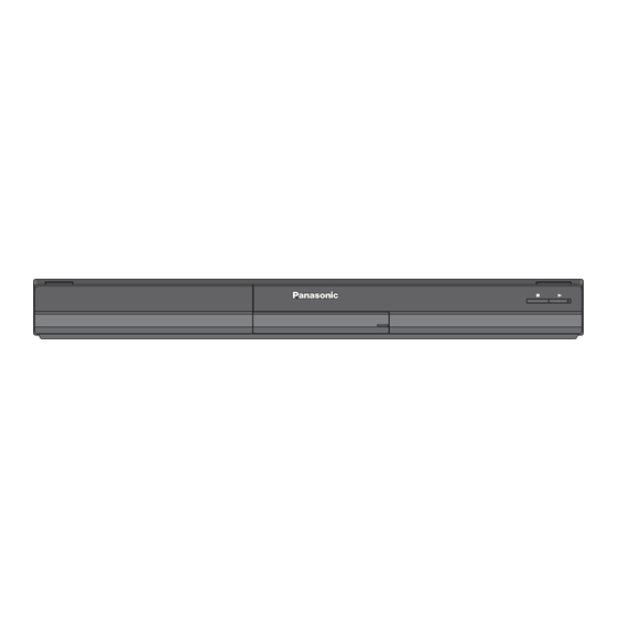 Panasonic DMP-BD65 Manuel D'utilisation