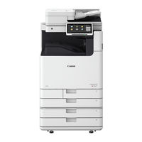 Canon imageRUNNER ADVANCE DX C5850i Foire Aux Questions