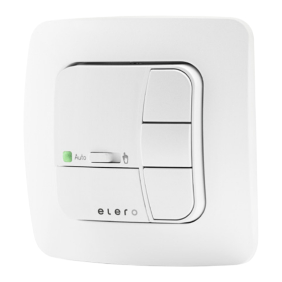 elero VarioTec-868 DC Manuel D'utilisation
