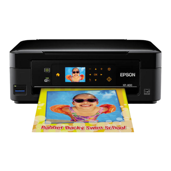 Epson Small-in-One XP-400 Guide Rapide