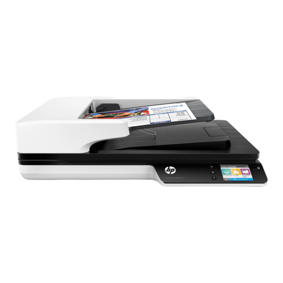 HP ScanJet Pro 4500 fn1 Guide D'installation