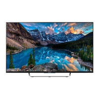 Sony BRAVIA KDL-50W800C Manuel De Référence