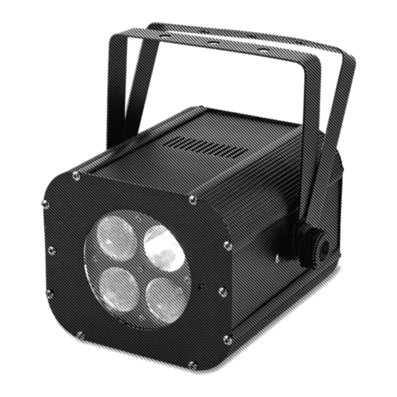 thomann Fun Generation ClubFX-1 Beam Flower 40W Quad Notice D'utilisation