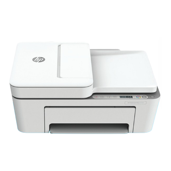 HP DeskJet Plus 4130e Guide De L'utilisateur